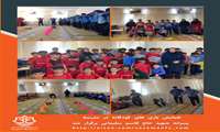 همایش بازیهای کودکانه در مدرسه پسرانه شهید حاج قاسم سلیمانی