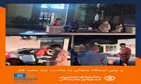 بر پایی ایستگاه صلواتی به مناسبت عید سعید فطر