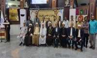 مراسم تکریم از مدیرکل سابق اداره تبلیغات اسلامی هرمزگان