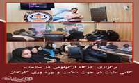 برگزاری کارگاه ارگونومی در سازمان، گامی مثبت در جهت سلامت و بهره وری کارکنان 