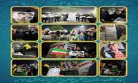 پای کار انقلاب اسلامی توزیع پرچم  توزیع پوستر  میز نقاشی دارت  تامین_صوت ابتدا و انتهای تجمعات شبانه