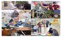  برپایی ایستگاه صلواتی به مناسبت اربعین حسینی